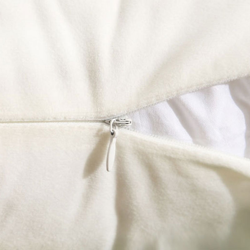  Gold Foil Reindeer and Christmas Tree Pillow Cover 