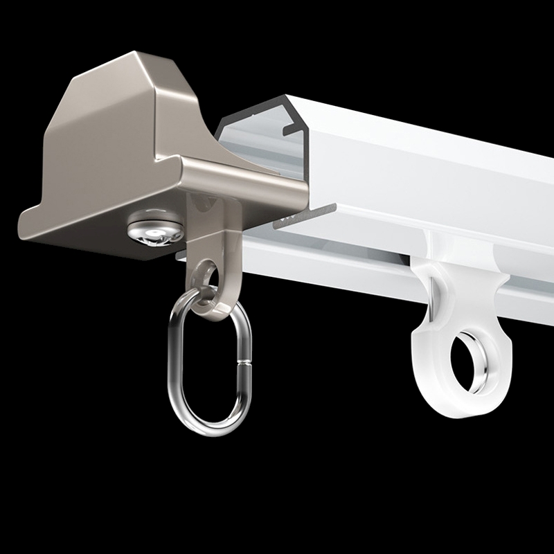 Binario Per Tende Da Soffitto – Lunghezza 2,7 M – Profilo In Metallo Per Tendaggi