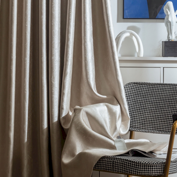 Satin Luxe Blackout Curtains, 5 Colors