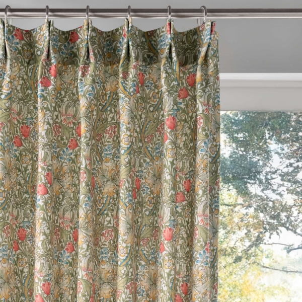 Rideau Sur Mesure tendue En Toile Effet Lin Imprim e