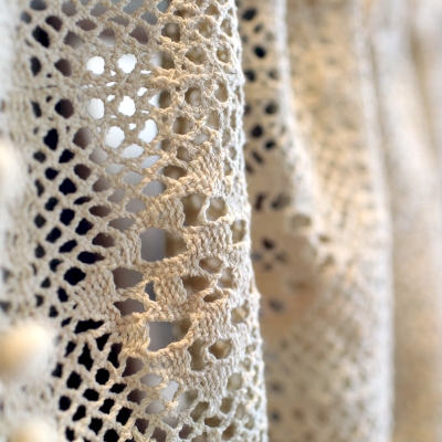 Cotton Thread Crochet Half Curtains, Small Window Curtains, Short Window Curtains, Cafe Curtains, Kitchen Curtains