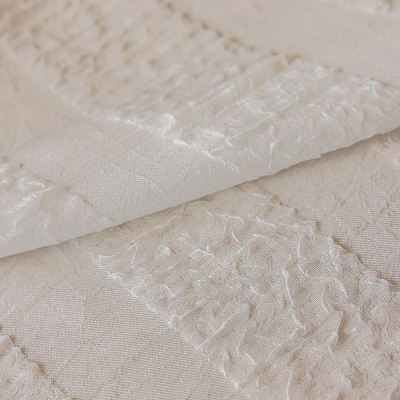 Mykonos Voile, Tessuto a bolle a righe, Voile personalizzato