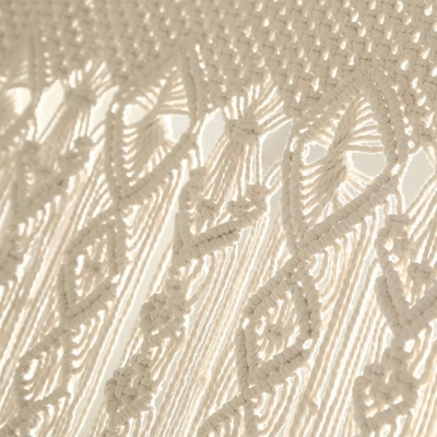 Handwoven Cotton Macrame Rope Curtain