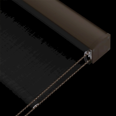 Custom Linen-Texture Boxed Roller Blinds - 9 Color Options