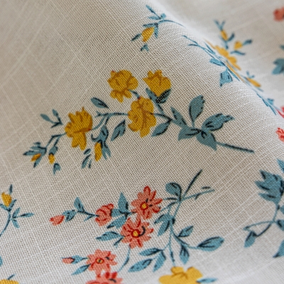 Rideaux Champêtres Imprimés sur Mesure - Deux Styles au Choix