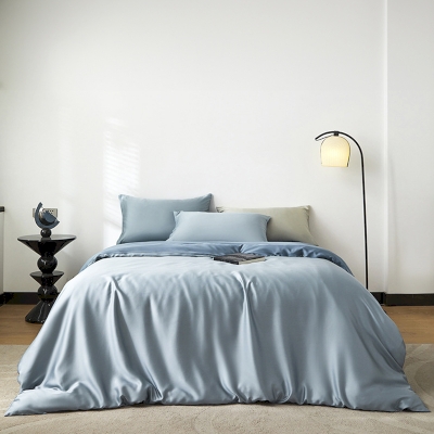 Reversible Lyocell Bedding Set - Double-Sided Softness in Softened Tones