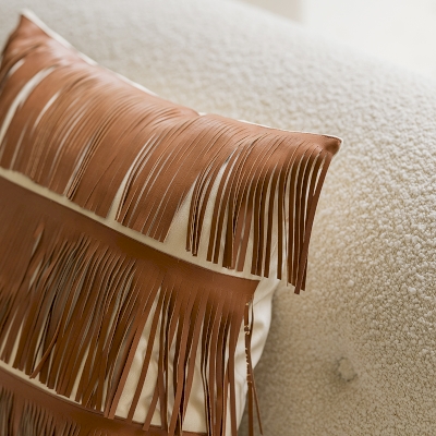 Modern Throw Pillow in Brown Tones, Decorative Pillows, Couch Throw Pillows