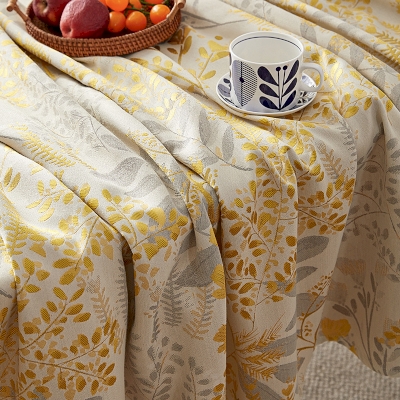 Country Style Cotton Linen Tablecloth, Rectangle Tablecloths, Square Tablecloths, Fall Tablecloth