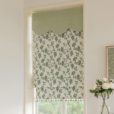 Stores Bateaux Sur Mesure Vine Tissu à Motif Floral Chenille