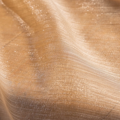 Tenda Alegria Sheer, tenda trasparente, tessuto a righe sottili con riflessi dorati