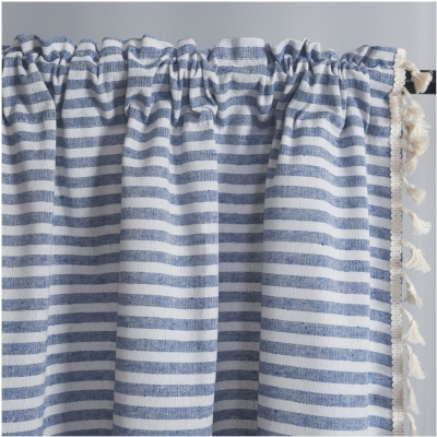 Striped Cotton Short Curtains, Small Window Curtains, Short Window Curtains, Half Window Curtain, Cafe Curtains, Kitchen Curtains