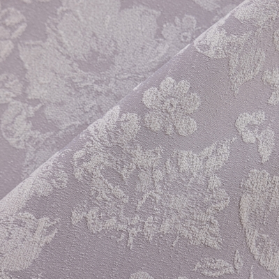 Tenda oscurante su misura ECCI, tessuto ciniglia, motivo jacquard floreale