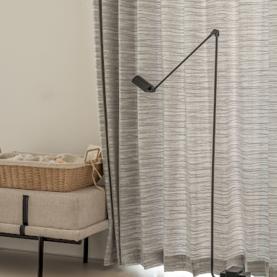Curtains MARBRE, Soft to the Touch, with Parallel Stripes