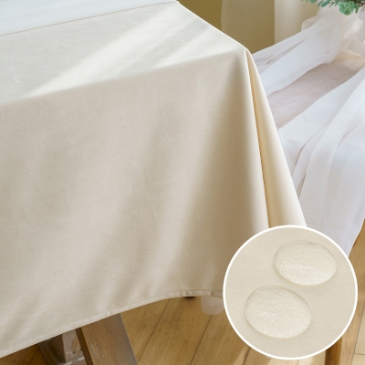 Velvet Solid Color Waterproof Tablecloth, Rectangle Tablecloths, Square Tablecloths, White Tablecloth, Red tablecloth