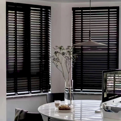 Wooden Blinds, Made to Measure, 2" Modern Wood Blinds