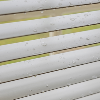 1 3/8 Inch Wood Blinds, White Wooden Blinds, Made to Measure, Real Wood