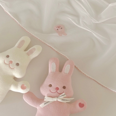 Peluche Lapin en Coton, Jouet pour Enfants