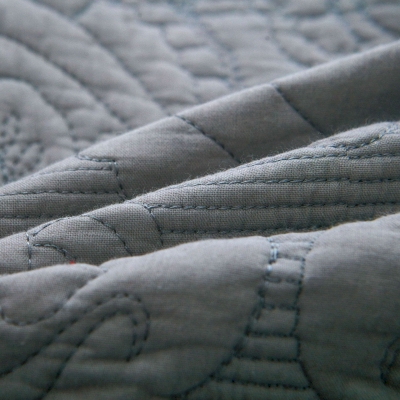 Couvre Lit Matelassé avec Motifs Classiques Européens, Coton, 3 Couleurs