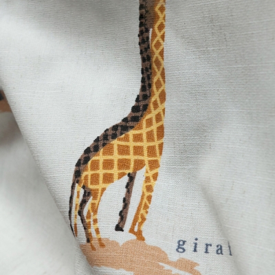 Custom Roman Shades, Cotton-Linen Fabric, Forest Animal Pattern, Kids Room Shades – WOODLAND Roman Shades