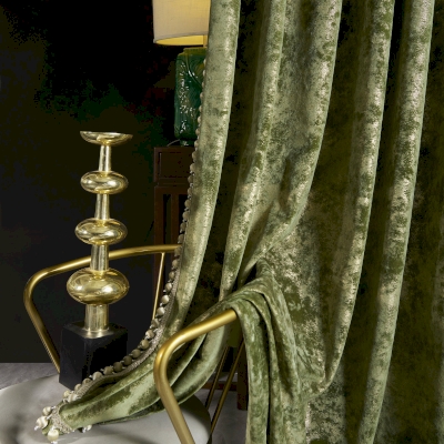 Custom-Made Galaxy Curtain, Silk Velvet Fabric, Sparkling Effect