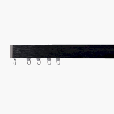 Tringle Rail Aéro en Aluminium Sur Mesure Rideaux Plafond Droit Kit Silencieux