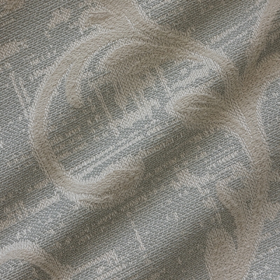 ARABELLA Curtain, Acanthes Pattern Curtain, Linen and Cotton Jacquard Fabric