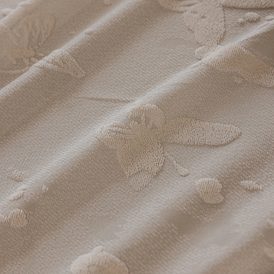 Alizéa Sheer Curtain, Butterfly Pattern Jacquard Fabric, Custom-Made Sheer Curtain