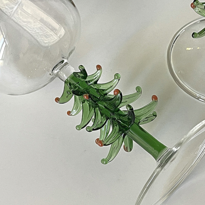 Fir-stemmed stemmed glasses, sold in pairs, wine and cocktail glasses, borosilicate