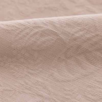 Rideau Sur Mesure LÉROMA, Tissu Chenille Jacquard, Motif de Muguet en Relief