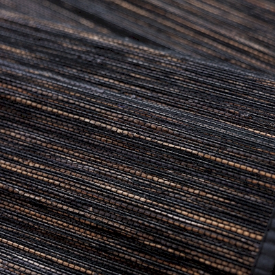 Custom Roman Shade NÉRANO, Natural Jute and Bamboo Fiber Weave